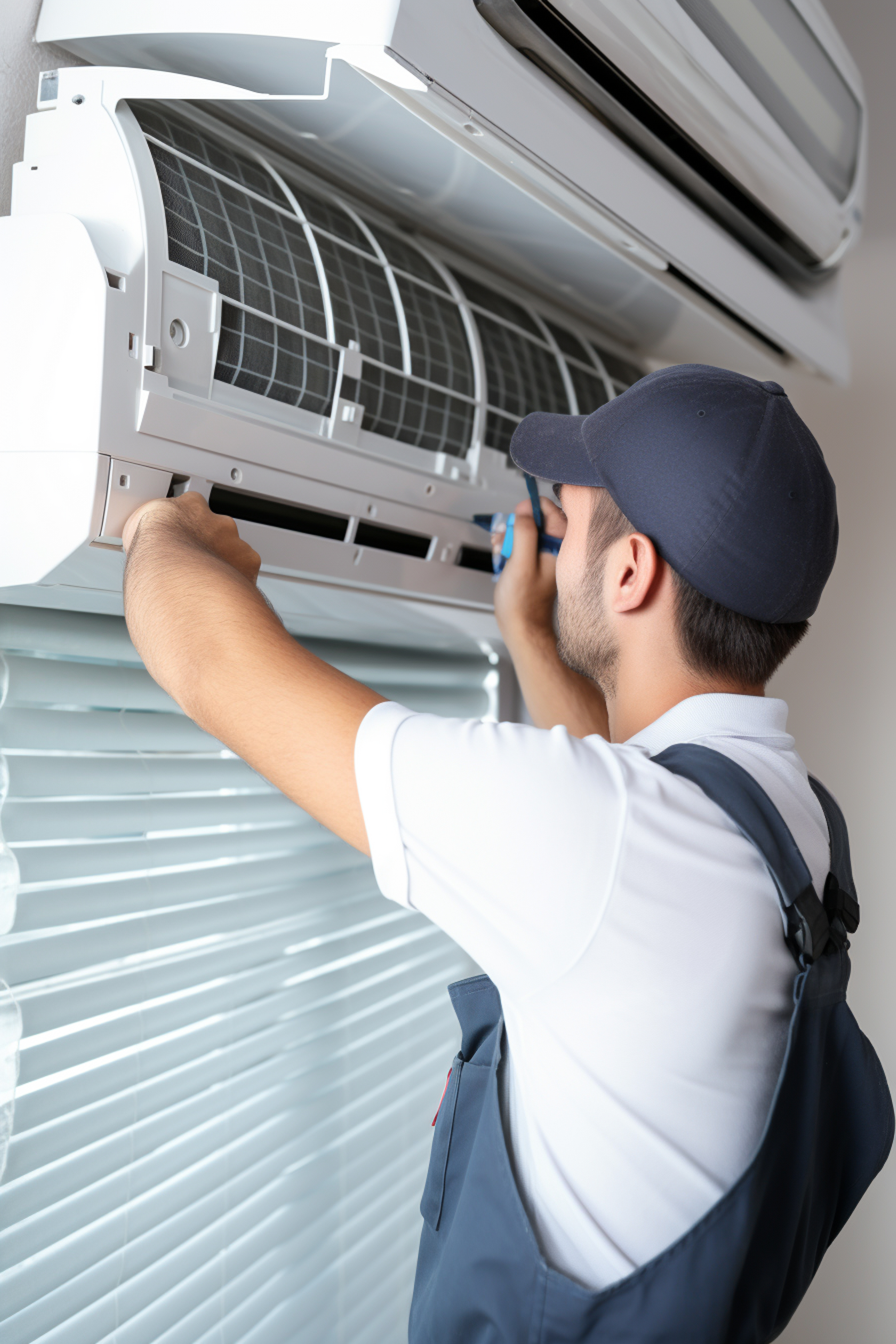 Limpeza e higienização de ar condicionado pela SP Manutenções